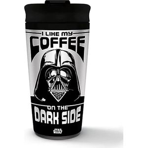 Reisbeker - Star Wars I Like My Coffee On The Dark Side - 450ml - metaal