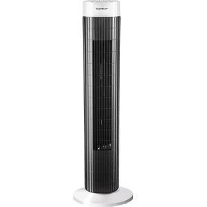 Aigostar Ben 33JTS - Torenventilator - ventilator staand met timer -Oscillerende kolomventilator - Zwart