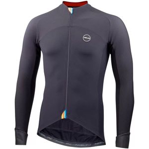 Nalini Fietsshirt lange mouwen voor heren thermo ERGO XWARM JERSEY Zwart