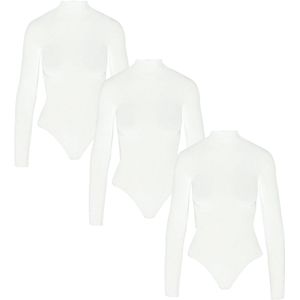 BASIC MAX Body met Opstaande Kraag Vrouwen 3 Pak