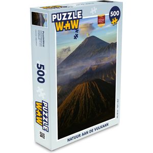 Puzzel Natuur aan de vulkaan - Legpuzzel - Puzzel 500 stukjes