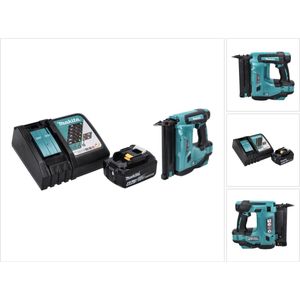 Makita DBN 500 RG1 accu staande spijkermachine 18 V 15-50 mm + 1x accu 6.0 Ah + lader