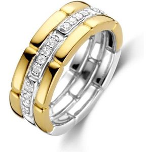 TI SENTO Ring 12270ZY - Zilveren dames ring - Maat 54