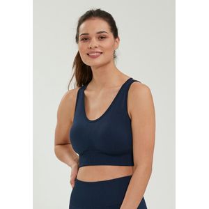 Athlecia - Sport BH - Zwart - Katoen