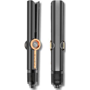 BBliss Airstraight 2 in 1 Föhn Stijltang – Wet-to-Dry – 110.000 RPM – Haardroger – 3 Temperatuurstanden – Coolshot Airstraightner – Geschikt voor Alle Haartypes - Zwart