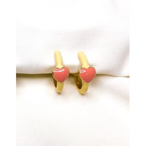 Eternal Love - klipoorbellen.com - clip on oorbellen - oorbellen zonder piercing - oorclip - klemoorbel - nepoorbel