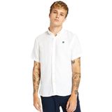 Timberland Mill River Overhemd Met Korte Mouwen Wit M Man