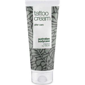 Tattoo Crème – Verzacht, voedt en behoudt kleur — Tattoo Crème met Panthenol & Ricinusolie hydrateert, beschermt en verzorgt tatoeages. Houdt kleuren fris en de huid soepel.