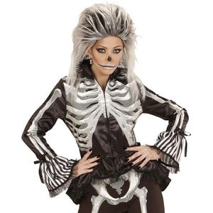 Skeletten vestje voor dames Halloween  - Verkleedkleding - Small