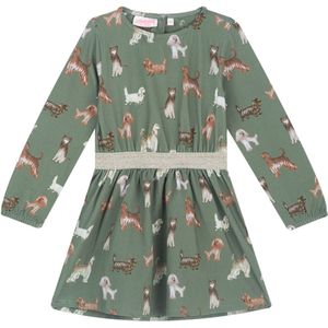 Someone NEL-SG-52-A Meisjes Jurk - KHAKI