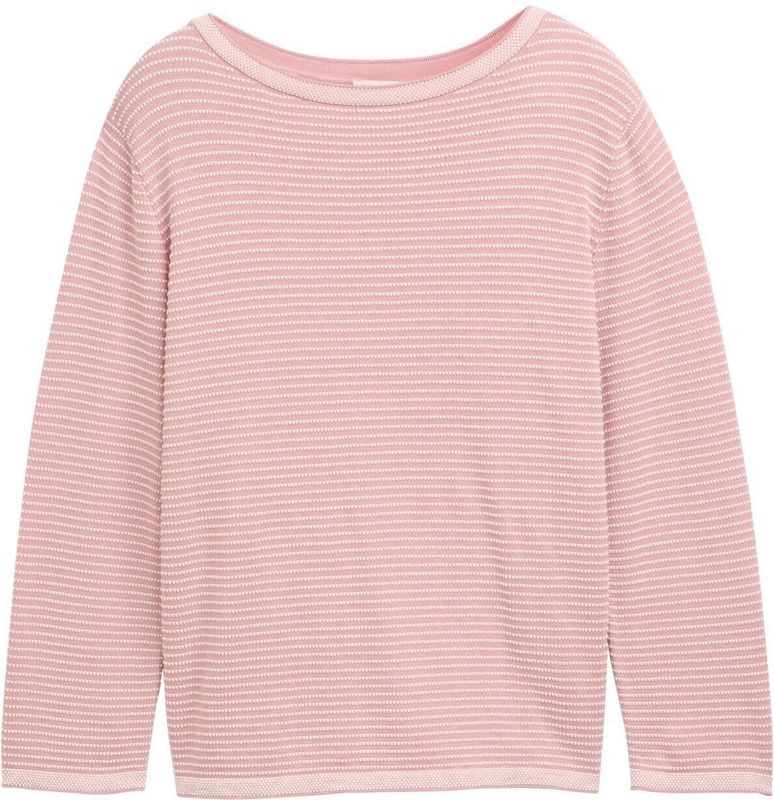Tom Tailor - Regular Fit - Pullover - Gestreept - Puur Katoen