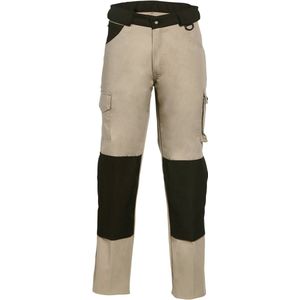 HAVEP Werkbroek Worker kniezakken 8657 - Camel/Zwart - 59