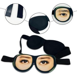 Zachte Pluizige Oogmaskers - Comfortabel en Grappig - 2 Stuks