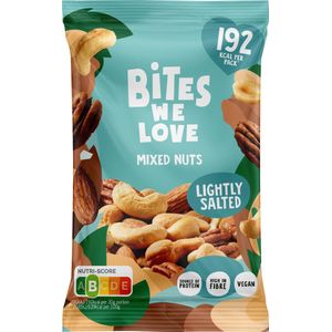BitesWeLove Mixed Nuts Lightly Salted nootjes 50 x 30 gram