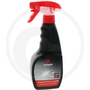 LANDMANN - Roestvrij Stalen Reiniger - 500 ml - Voor Onderhouden van Roestvrijstalen Oppervlakken