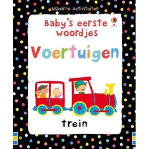 Usborne activiteitenkaarten: Baby's eerste woordjes voertuigen