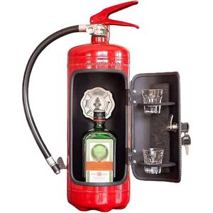 Brandblusser Drank Opbergdoos GROOT - Cadeau - Sterke drank - 40CM - XXL