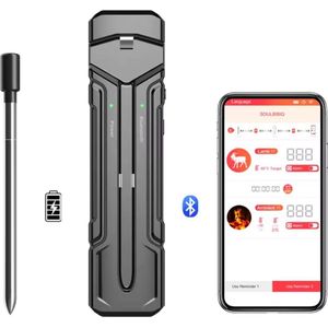 BBQBuddies Vleesthermometer - Draadloze Thermometer met Bluetooth - Kernthermometer - Meater - Draadloos