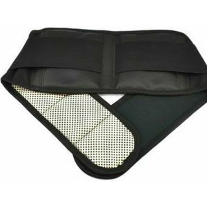 Rug Brace - Orthopedisch Toermalijn Infrarood Massage Zelfwarmend - Onderrug Brace - Rug Steun - Verstelbare Brace - S/M