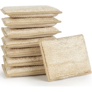 Schoonmaakspons - dubbelzijdig - keukenspons - vlekverwijderaar - pad Sponzen schoonmaak