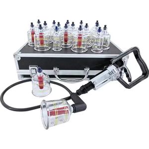 Professionele Cupping Massage Therapie Set met 19 Cups