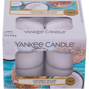 Yankee Candle Coconut Splash waxinelichtjes 12 stuks