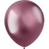 Folat - ballonnen Intense Chrome Pink 33 cm - 50 stuks