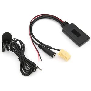 Bluetooth 5.0 AUX Kabel Adapter met Microfoon Handsfree Vervanging voor Fiat 500-Grande Punto-Qubo-Fiorino .