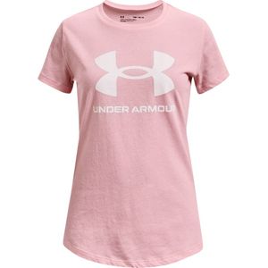 Under Armour Live Sportstyle Graphic SS Meisjes Sportshirt - Maat XL