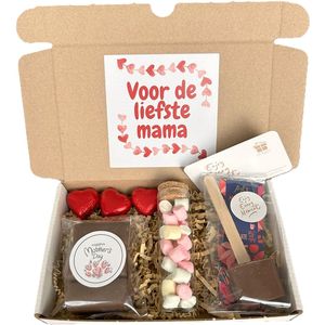 Mama choco mini cadeau - moederdag - mama - chocolade - fudge - chocoladestick