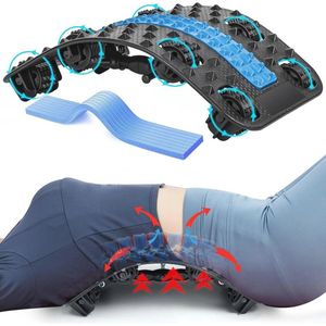 Rugmassageapparaat voor Lumbale Wervelkolom, Hernia, Scoliose, Ischias - Handbediend en Massagepunten
