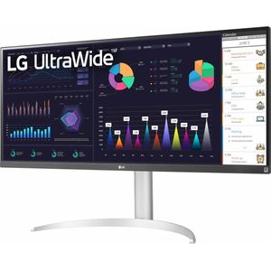 LG 34WQ65X-W computer monitor 86,4 cm (34"") 2560 x 1080 Pixels UltraWide Quad HD LCD Grijs