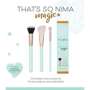 Nima Brush Base, Contour,Eyes set Award Winning
