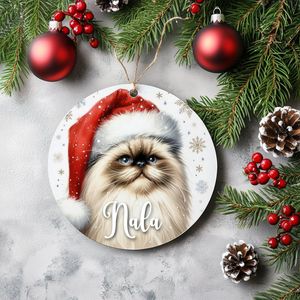 Kerstboom hanger Colourpoint Pers met naam