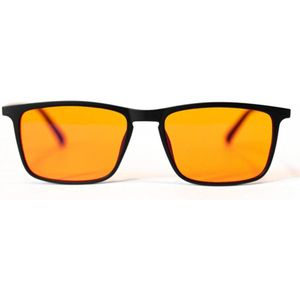 Blauw Licht Bril - Zwart - Oranje Glazen - Blue Light Blocking Glasses