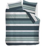 Ambiante Dani dekbedovertrek - Lits-Jumeaux - 240x200/220 - Blauw