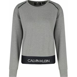 Damessweater zonder Capuchon Calvin Klein Lichtgrijs