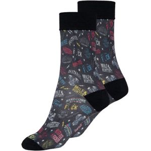 King Kerosin Motorcycle Tools Socks Sokken zwart EU 39-42 Heren