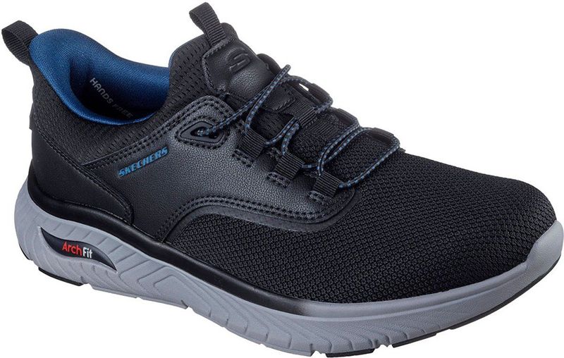 Skechers - Arch Fit Crosser - Instappers - Zwart - EU 43