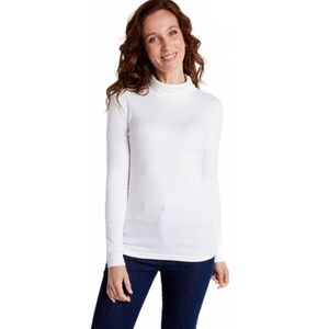 Warm coltrui in effen interlockbreisel