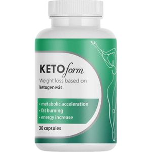 Keto Form - 30 capsules - Keto Afslanksupplement - Met Garcinia Cambogia & Groene Thee