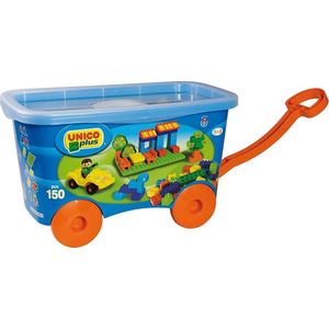 Unico Bouwblokken Trolley 150-delig