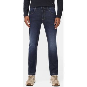 camel active - fleXXXactive® - Denim - Indigo blauw - 5-Pkt Slim Fit