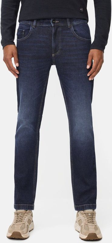 camel active - fleXXXactive® - Denim - Indigo blauw - 5-Pkt Slim Fit