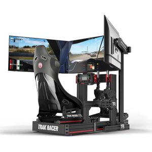 Trak Racer- Vrijstaande drievoudige monitorstandaard - tot 45 inch beeldschermen