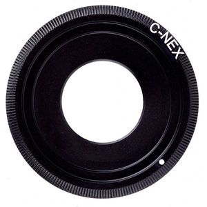 Adapter C-NEX: C mount movie Lens - Sony NEX A7 FE mount Camera