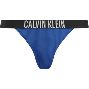 Calvin Klein - Swimwear - Bikinibroek - Blauw - Zwart - Wit