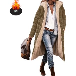 Nivard Winterjas - Parka - Dames - Winter - Jas - Volwassen - Stijlvol - Legergroen - M