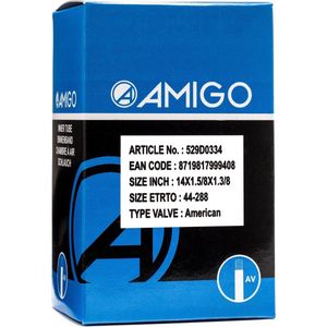 AMIGO Binnenband - 14 inch - ETRTO 44-288 - Autoventiel