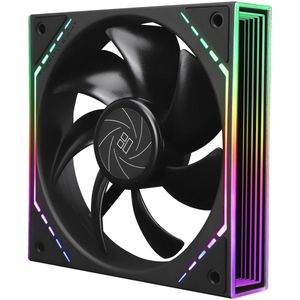 120 mm ARGB Behuizingsventilator voor CPU - Stille PWM Ventilator met Spiegellichteffect